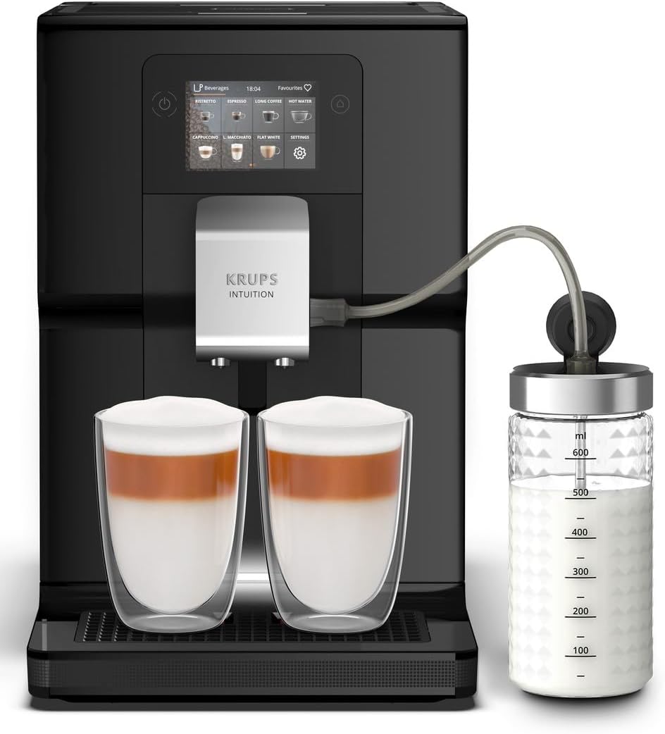 cafeteras con jarra de leche automatica - Krups Intuition Preference